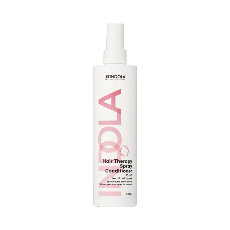 Spray Acondicionador Hair Therapy Indola 300 ml – acondicionador sin aclarado para desenredar y suavizar el cabello