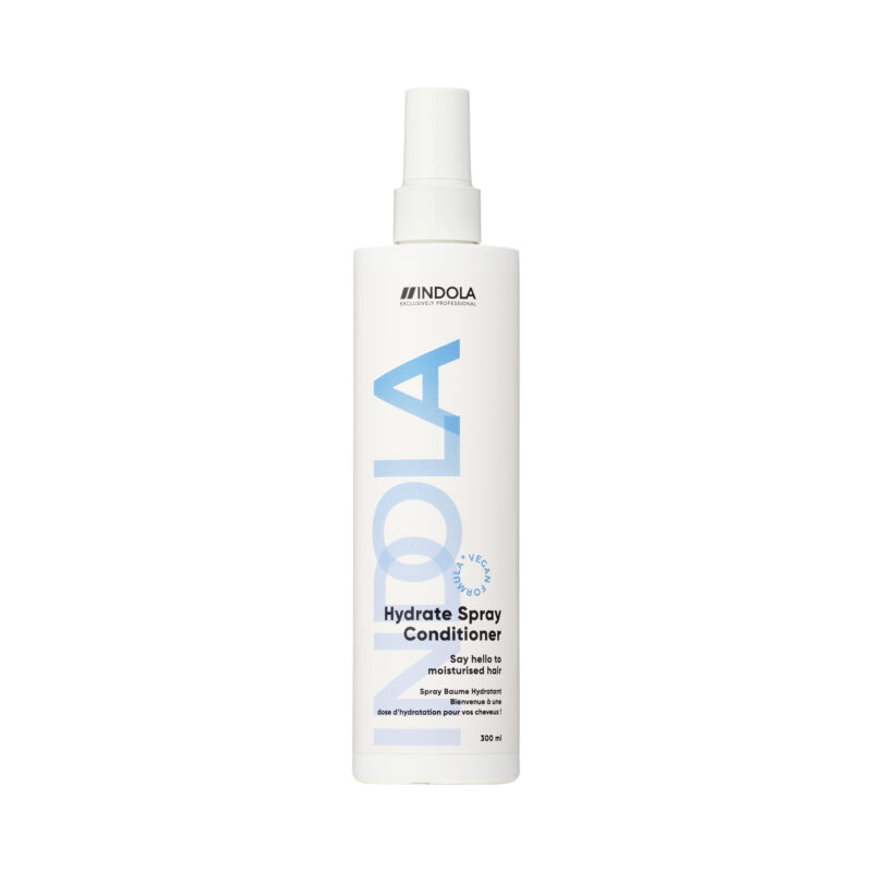 Spray Acondicionador Hidratante Indola 300 ml – acondicionador sin aclarado para hidratar y suavizar el cabello