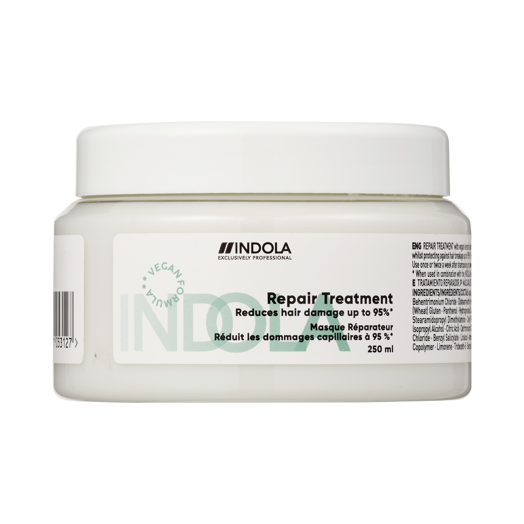 Tratamiento Reparador Indola 250ml – reconstruye y nutre el cabello dañado