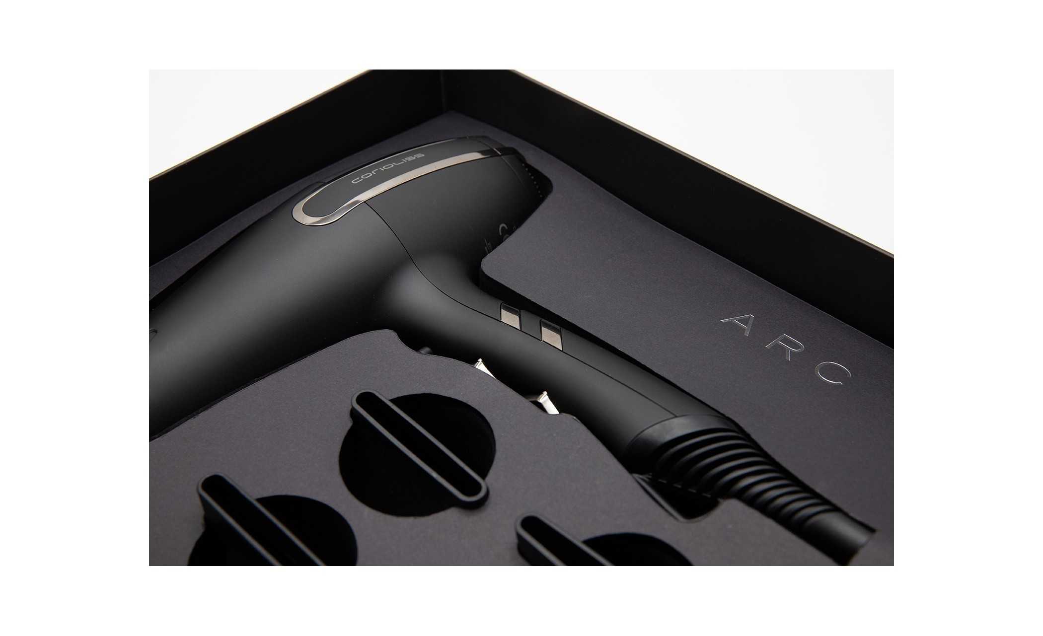 Secador Arc Corioliss – secador profesional iónico de alto rendimiento con motor digital y diseño ergonómico
