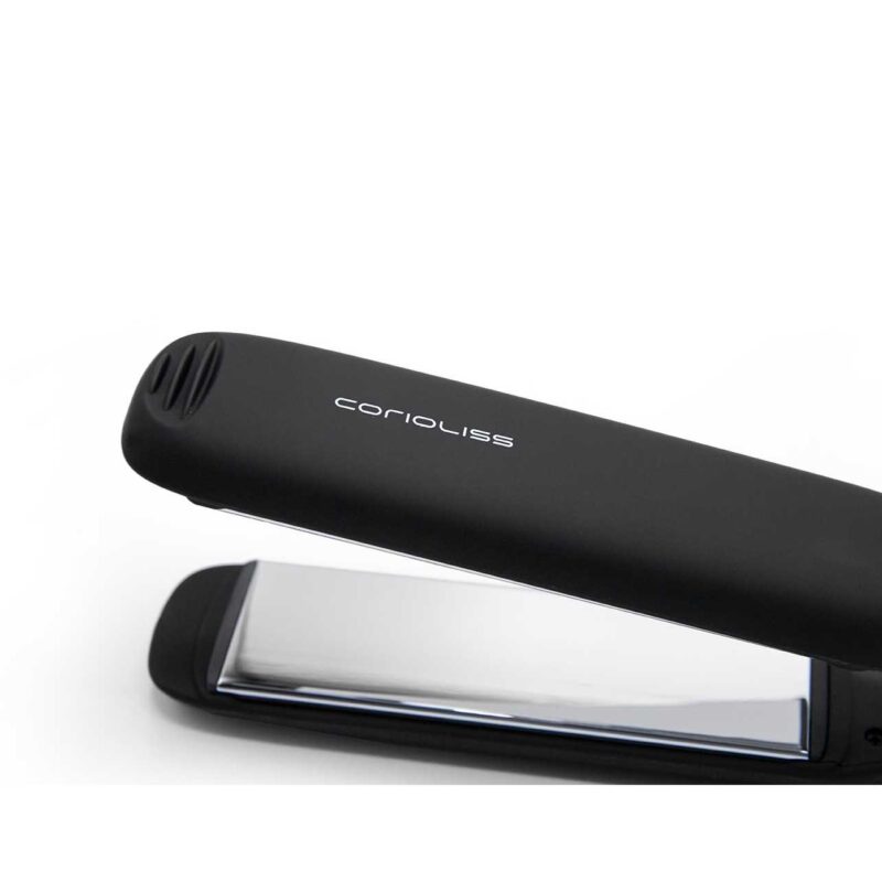 Plancha C-Extreme Black Corioliss – plancha profesional de titanio con control digital y tecnología iónica