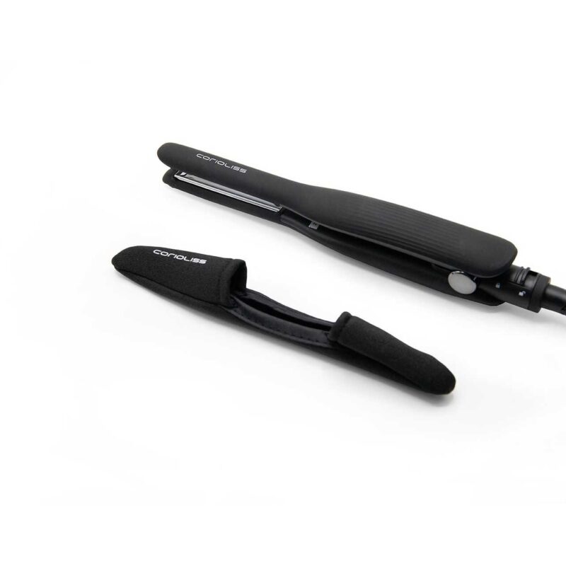 Plancha de Pelo C-Slim Black Corioliss – plancha profesional estrecha de titanio para alisado y definición precisa