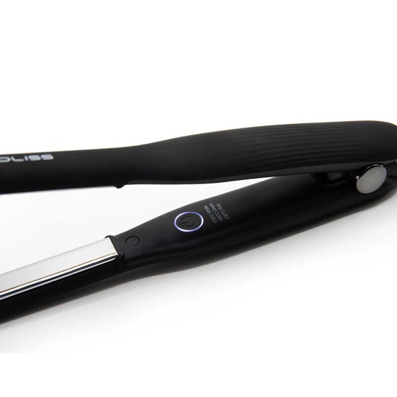 Plancha de Pelo C-Slim Black Corioliss – plancha profesional estrecha de titanio para alisado y definición precisa