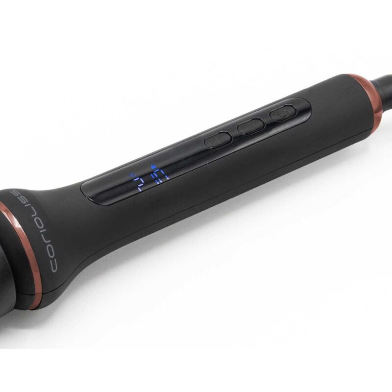 Hot Brush Black Copper Corioliss – cepillo alisador profesional con tecnología iónica y control de temperatura