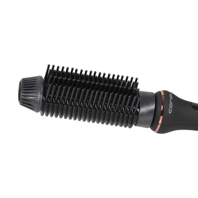 Hot Brush Black Copper Corioliss – cepillo alisador profesional con tecnología iónica y control de temperatura