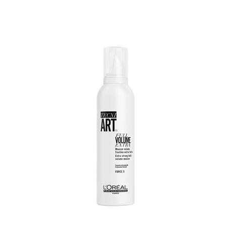 Espuma Full Volume Tecni.Art L’Oréal Professionnel 250 ml – espuma profesional para volumen, cuerpo y fijación ligera