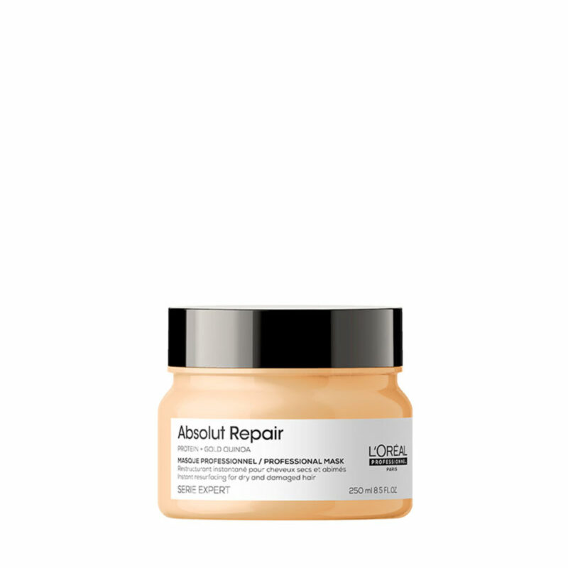 Mascarilla Absolut Repair Serie Expert L’Oréal Professionnel 250 ml – tratamiento profesional reparador para cabello dañado o sensibilizado