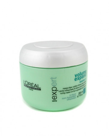 Mascarilla Volumetry Serie Expert L’Oréal Professionnel 200 ml – tratamiento profesional voluminizador para cabello fino o sin cuerpo
