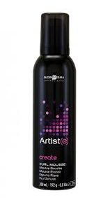 Mousse Curls Create Artist(e) Eugène Perma 200 ml – espuma profesional para definir rizos y controlar el encrespamiento