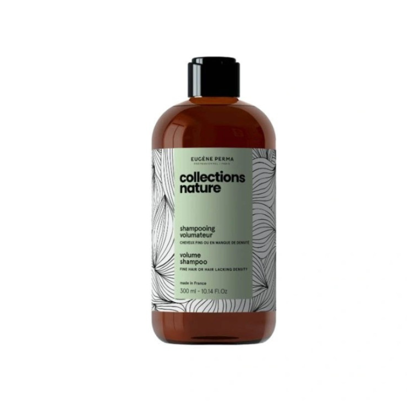 Champú de volumen Eugène Perma Nature 300 ml – champú profesional con ingredientes naturales para cabello fino