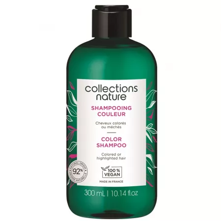 Champú protector del color Eugène Perma Nature 300 ml – champú profesional con ingredientes naturales para cabello teñido