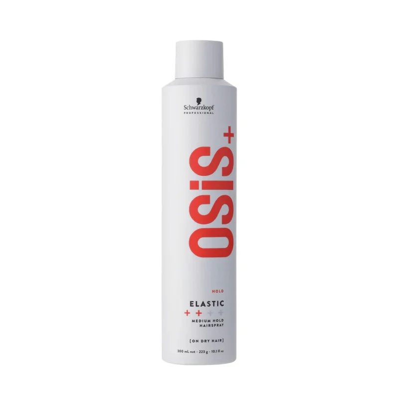 Laca fijación media Osis+ Elastic 500 ml – spray profesional para una sujeción flexible y natural