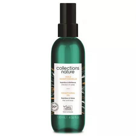 Aceite nutritivo Eugène Perma Nature 120 ml – tratamiento profesional con aceites naturales para nutrir y dar brillo al cabello