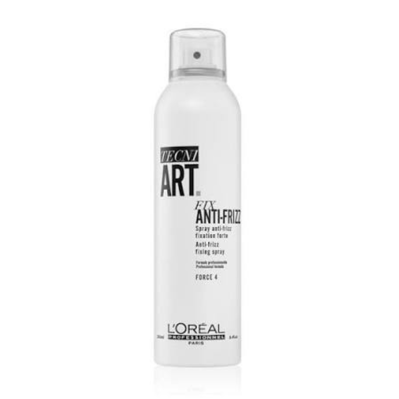 Spray fijador Tecni.Art Fix Anti Frizz L’Oréal 250 ml – spray profesional anti-encrespamiento para control del peinado