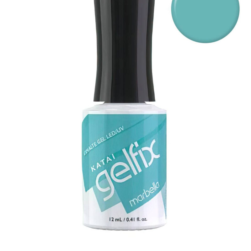 Esmalte semipermanente de uñas Marbella Gelfix Katai, esmalte profesional duradero con color intenso y acabado brillante.