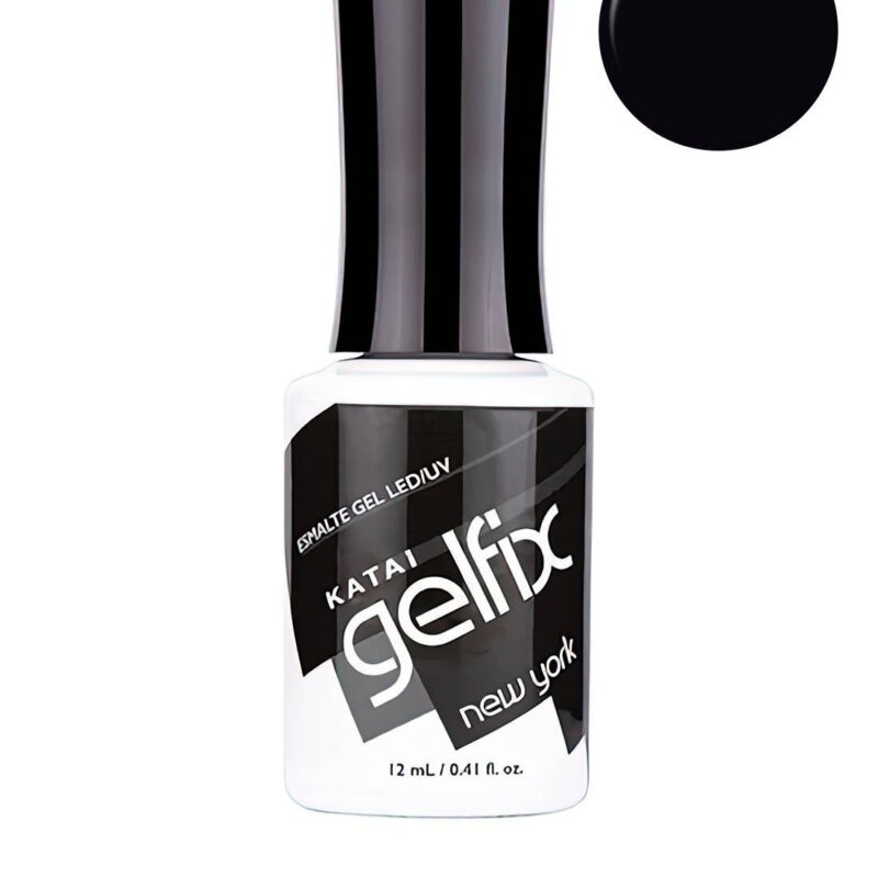 Esmalte semipermanente de uñas New York Gelfix Katai, color intenso y duradero con acabado profesional brillante para manicura perfecta.