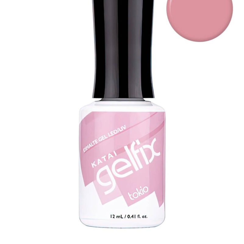 Esmalte semipermanente de uñas Tokio Gelfix Katai, esmalte profesional de larga duración con color intenso y acabado brillante.
