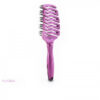 Cepillo de cerdas naturales Tanglim Flex Vent fucsia Lim Hair – cepillo profesional para desenredar y dar brillo al cabello