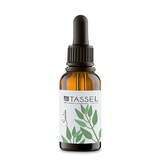 Aceite Esencial Salvia Tassel 30 ml – aceite aromático puro para aromaterapia, equilibrio y bienestar
