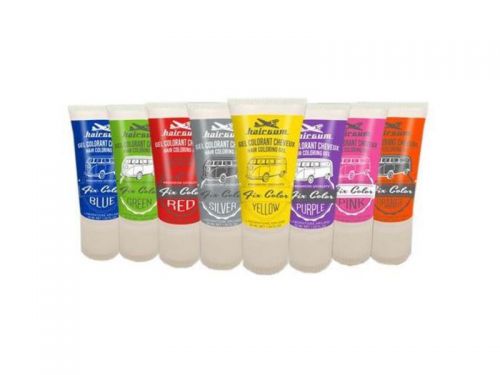 Gomina de Color Hairgum 30gr – cera de color temporal profesional para definir y dar color al peinado