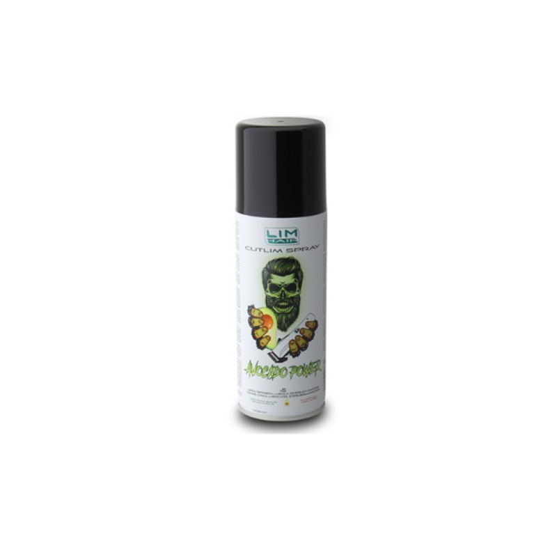 Spray Lubricante y Refrigerante Cutlim Avocado Power Lim Hair 400 ml – spray profesional para mantenimiento de máquinas de corte