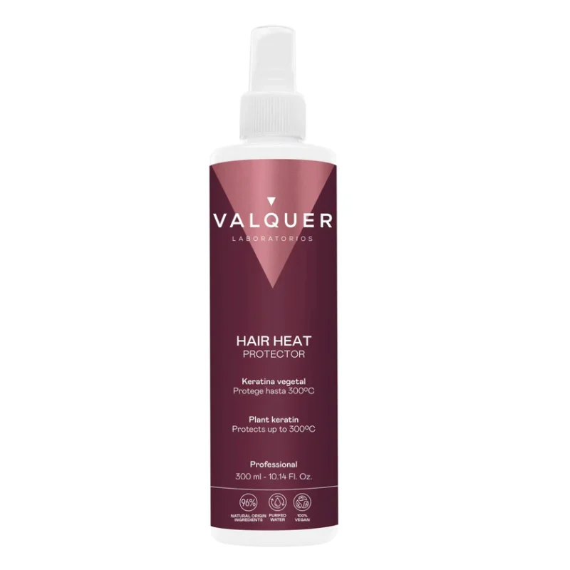Protector térmico capilar Valquer 300 ml – spray protector contra el calor para secador y plancha